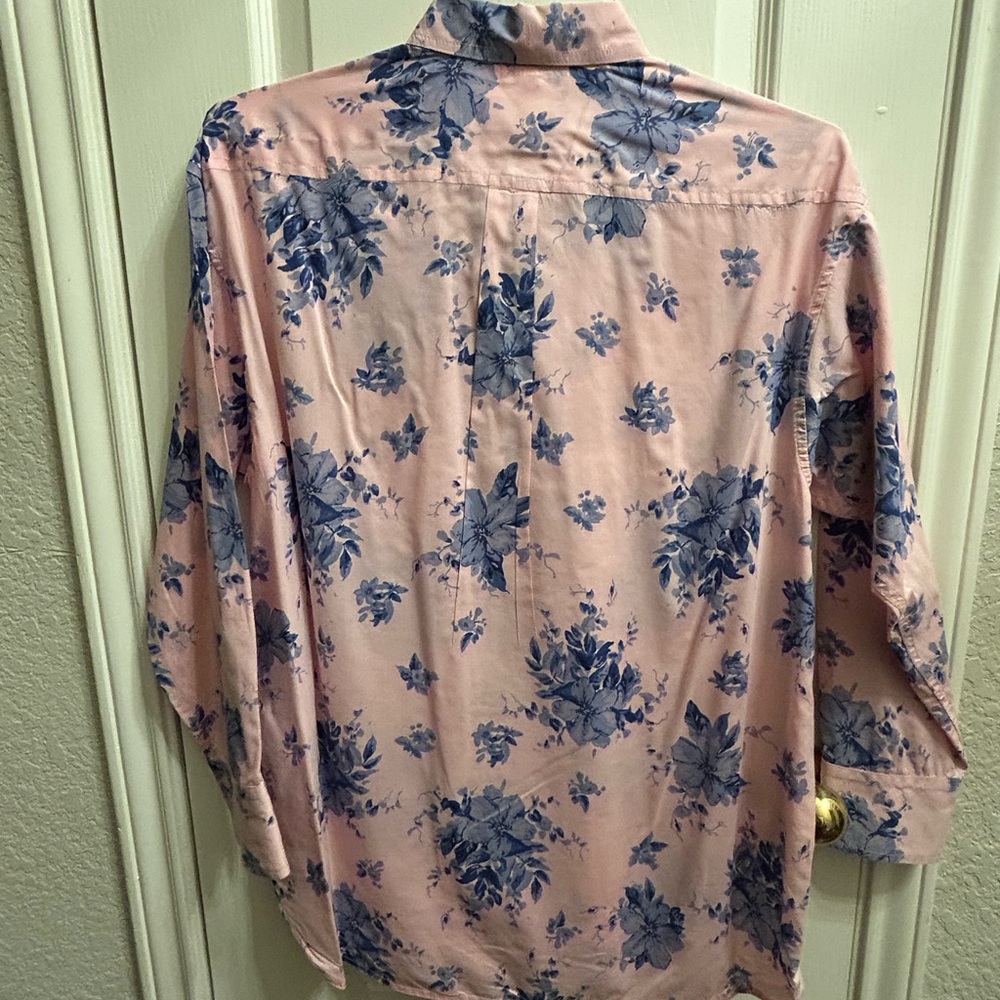 J.crew Floral Buttondown
